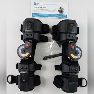 ISO Preferred Elbow PO ROM Brace Post Op Universal Left/Right Elbow Black NWT